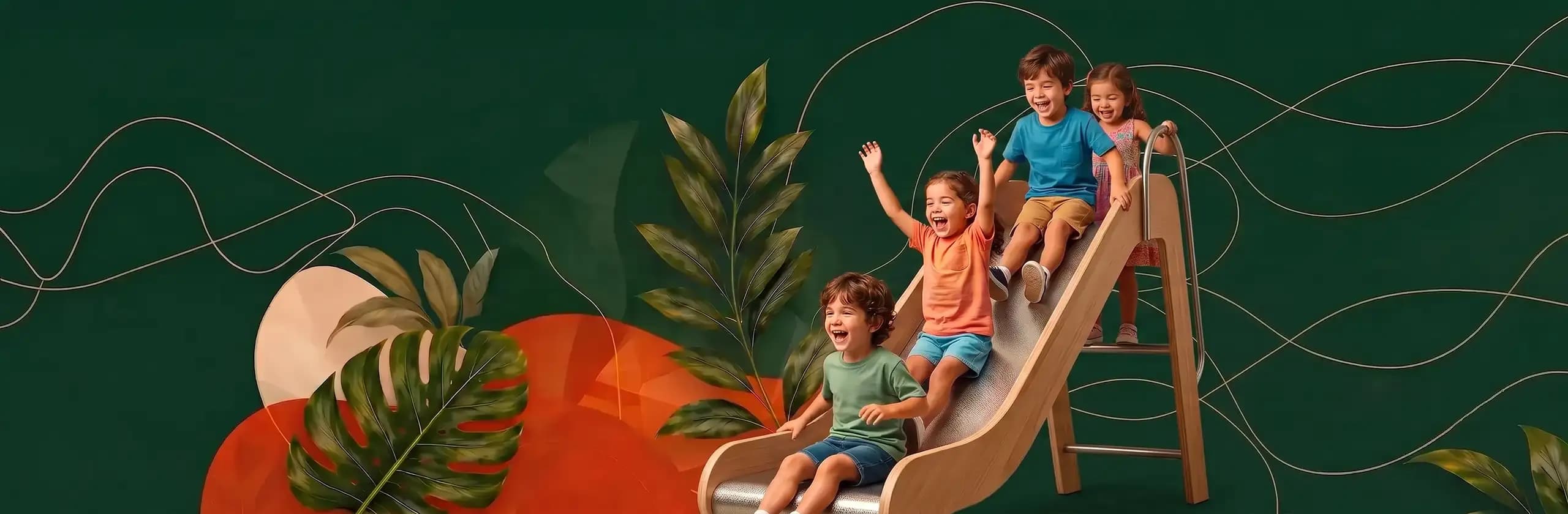 Área de lazer e entretenimento do Bragança Shopping